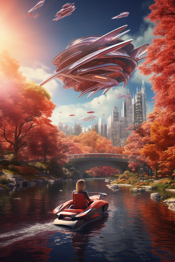 أظهرت شبكة "ميدجورني" العصبية شكل العالم في عام 2100. - سبوتنيك عربي