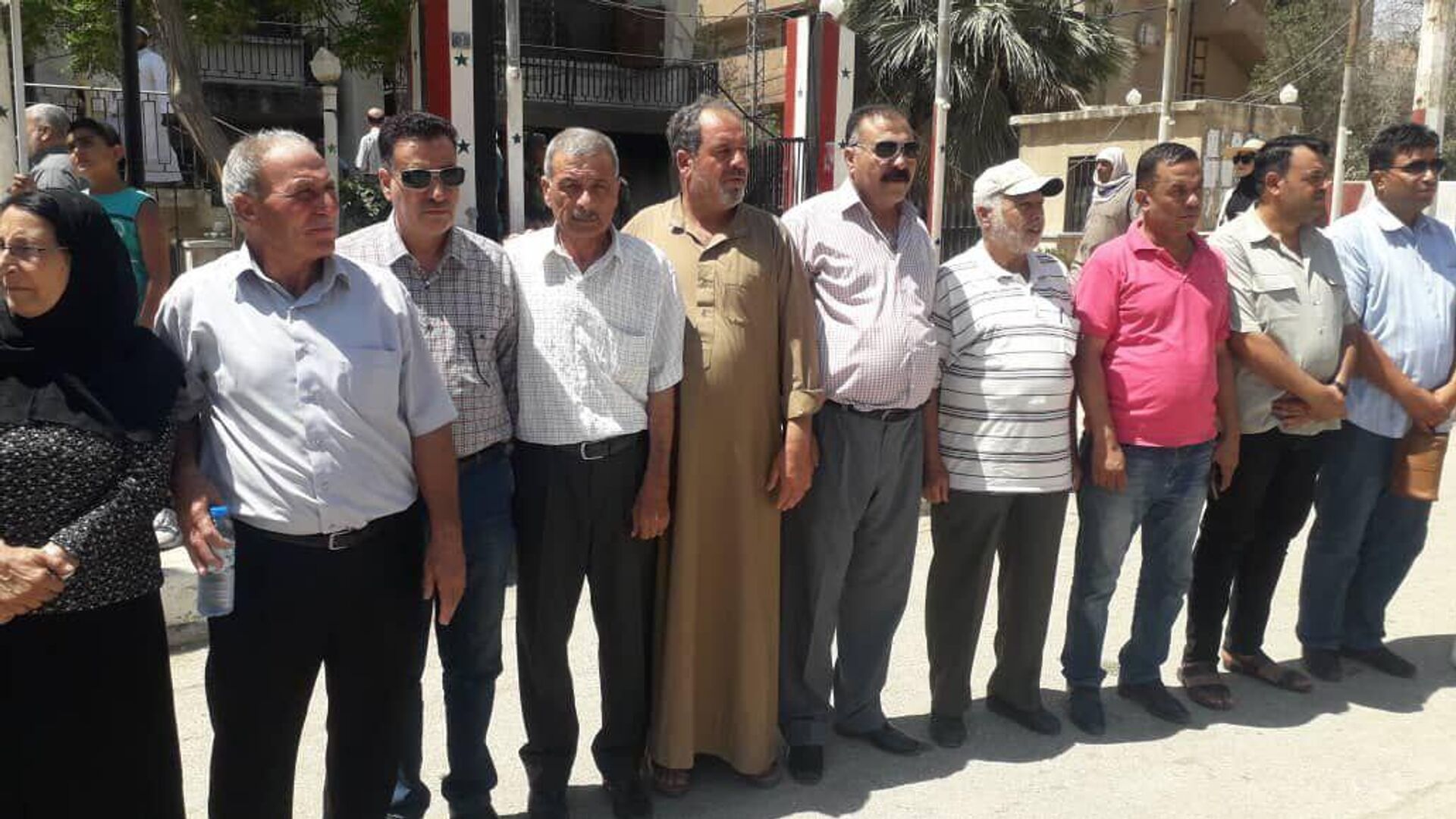 شيوعيو الجزيرة السورية يعتصمون ضد التواجدين الأمريكي والتركي - سبوتنيك عربي, 1920, 06.07.2023