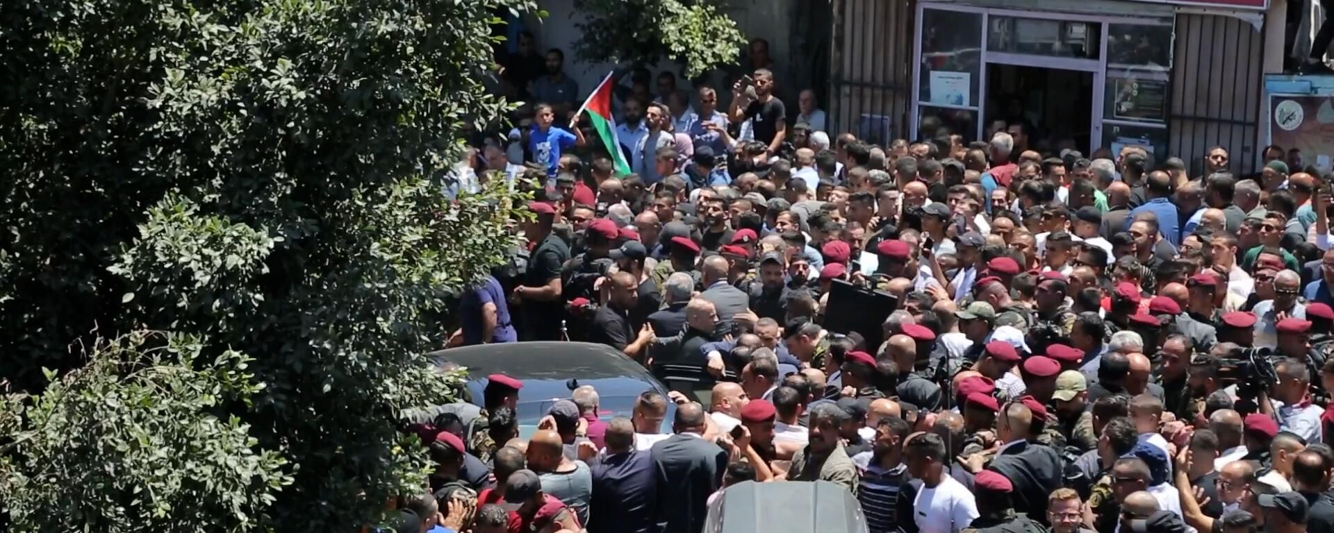 الرئيس الفلسطيني، محمود عباس، يصل إلى جنين شمال الضفة الغربية في أول زيارة منذ 10 سنوات - سبوتنيك عربي, 1920, 01.09.2023