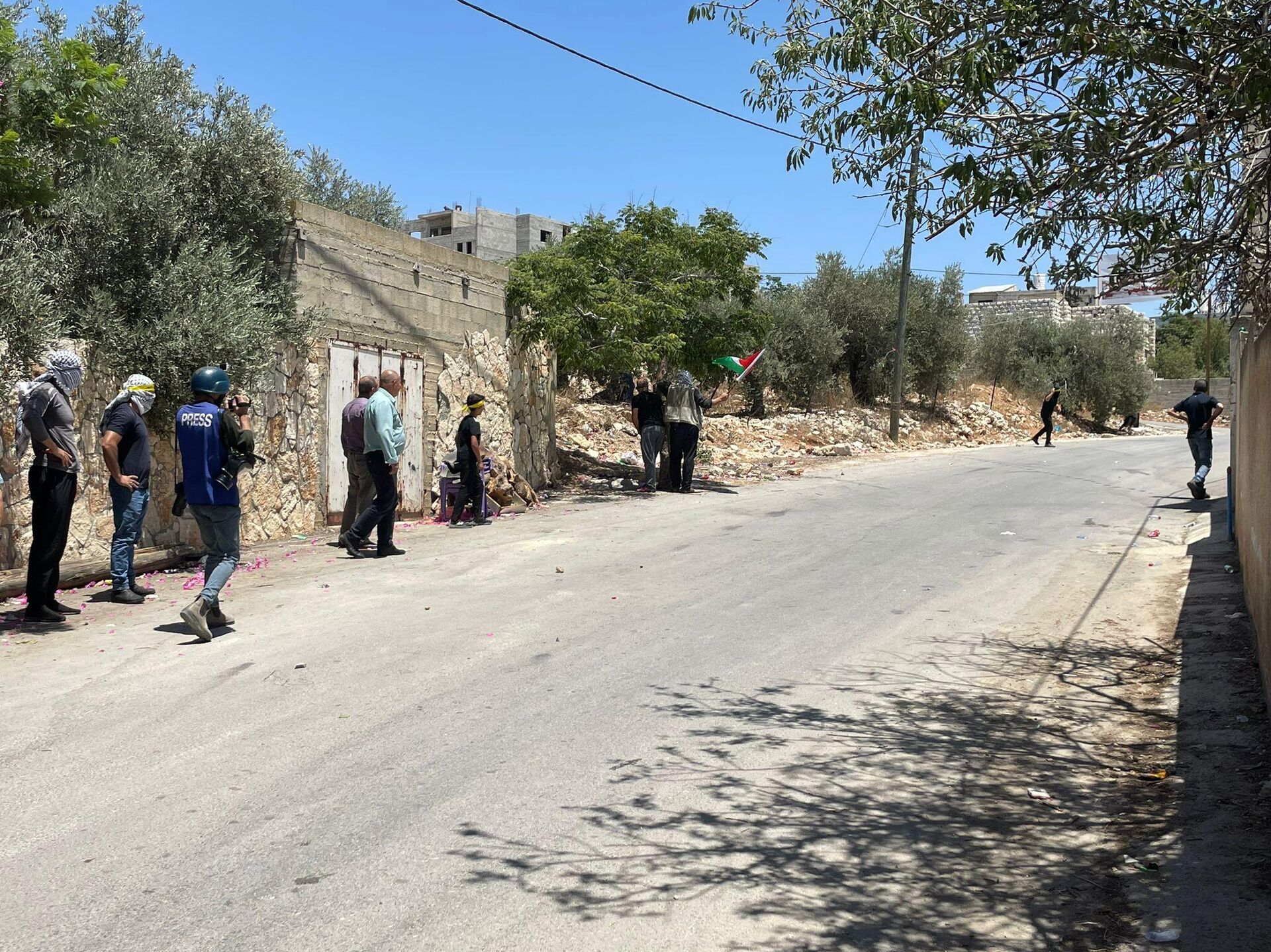 عشرات الإصابات في مواجهات مع الجيش الإسرائيلي والمستوطنين بالضفة الغربية  - سبوتنيك عربي, 1920, 14.07.2023