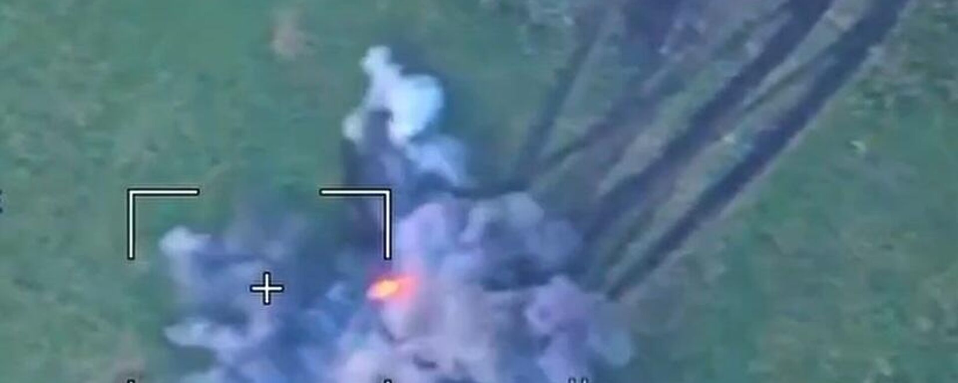 مشهد لاحتراق دبابات أوكرانية بعد هجوم فاشل - سبوتنيك عربي, 1920, 20.07.2023