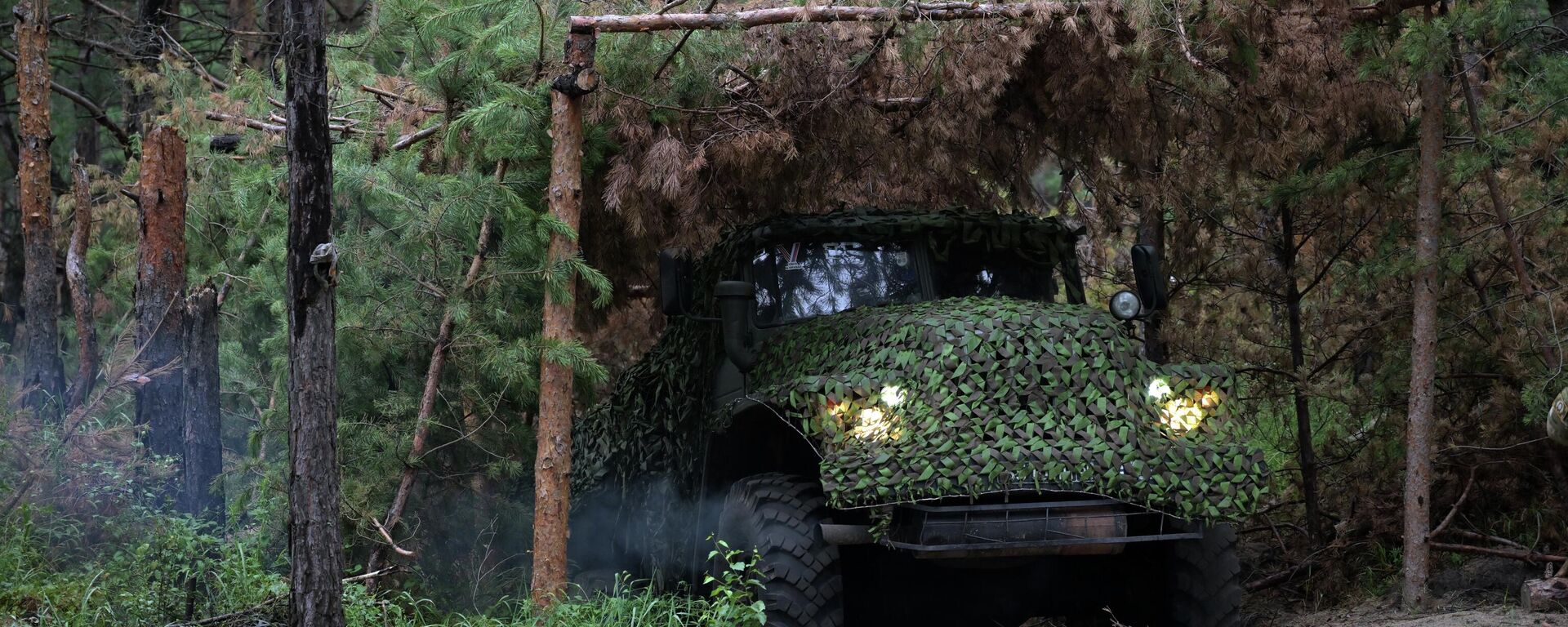 وحدات الدعم اللوجستي التابعة لقوات حرس إيفانوفو المحمولة جواً التابعة للقوات المسلحة الروسية في منطقة العملية العسكرية الخاصة - سبوتنيك عربي, 1920, 07.08.2023