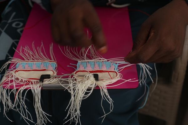 لاجئات سودانيات في مصر مصر يتدربن على المشغولات اليدوية لإعالة أسرهن - سبوتنيك عربي