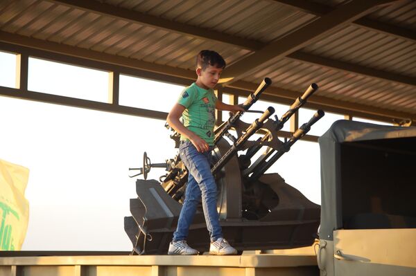 أليات وأسلحة روسية في متحف عسكري لحزب الله في لبنان - سبوتنيك عربي