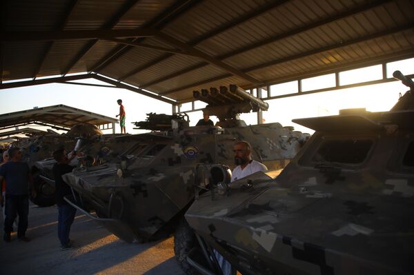 أليات وأسلحة روسية في متحف عسكري لحزب الله في لبنان - سبوتنيك عربي