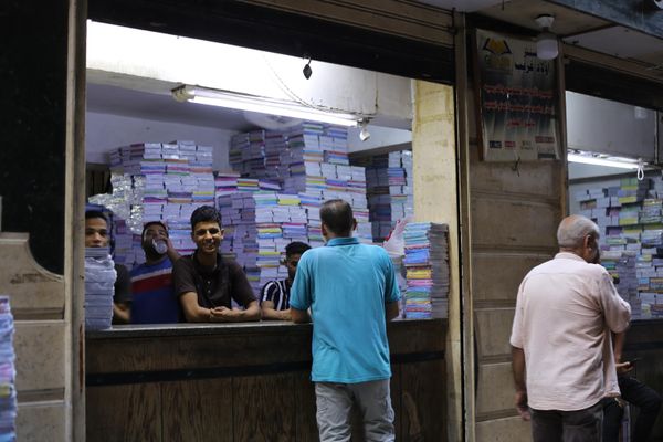 سوق الفجالة الخاص بالمستلزمات المدرسية في مصر سوق الفجالة الخاص بالمستلزمات المدرسية في مصر - سبوتنيك عربي