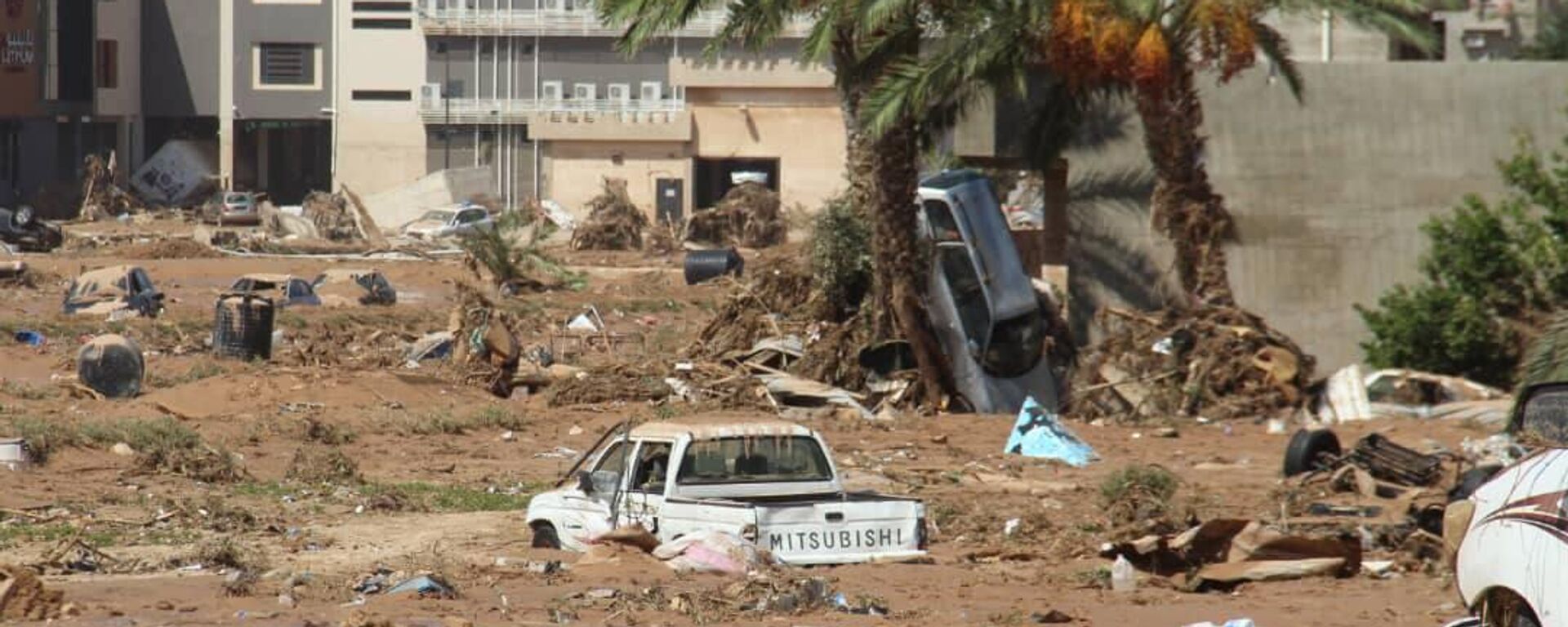 تأثير إعصار دانيال على مدينة درنة في ليبيا - سبوتنيك عربي, 1920, 14.09.2023