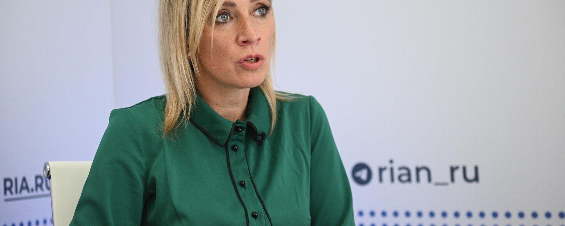 المتحدثة باسم وزارة الخارجية الروسية، ماريا زاخاروفا - سبوتنيك عربي, 1920, 19.06.2025