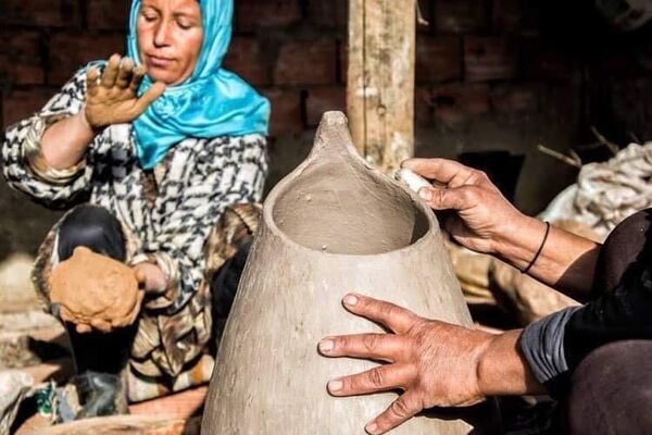 صناعة &quot;فخار سجنان&quot; في منطقة سَجنان الجبلية في الشمال التونسي. - سبوتنيك عربي