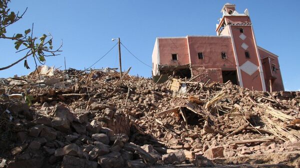 زلزال الحوز يبتلع دوار أمرزقان بإقليم ورززات المغربي عن بكرة أبيه - سبوتنيك عربي