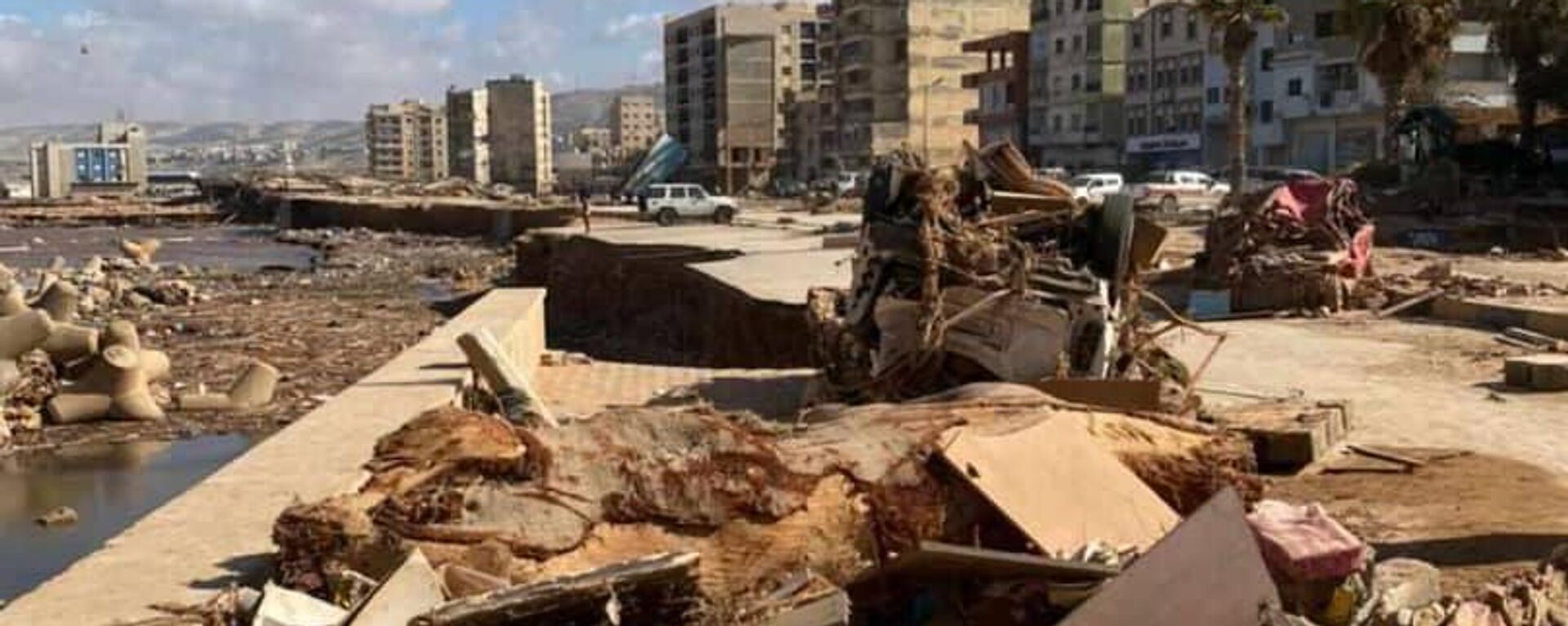 مدينة درنة شرق ليبيا بعد إعصار دانيال المدمر - سبوتنيك عربي, 1920, 15.09.2023