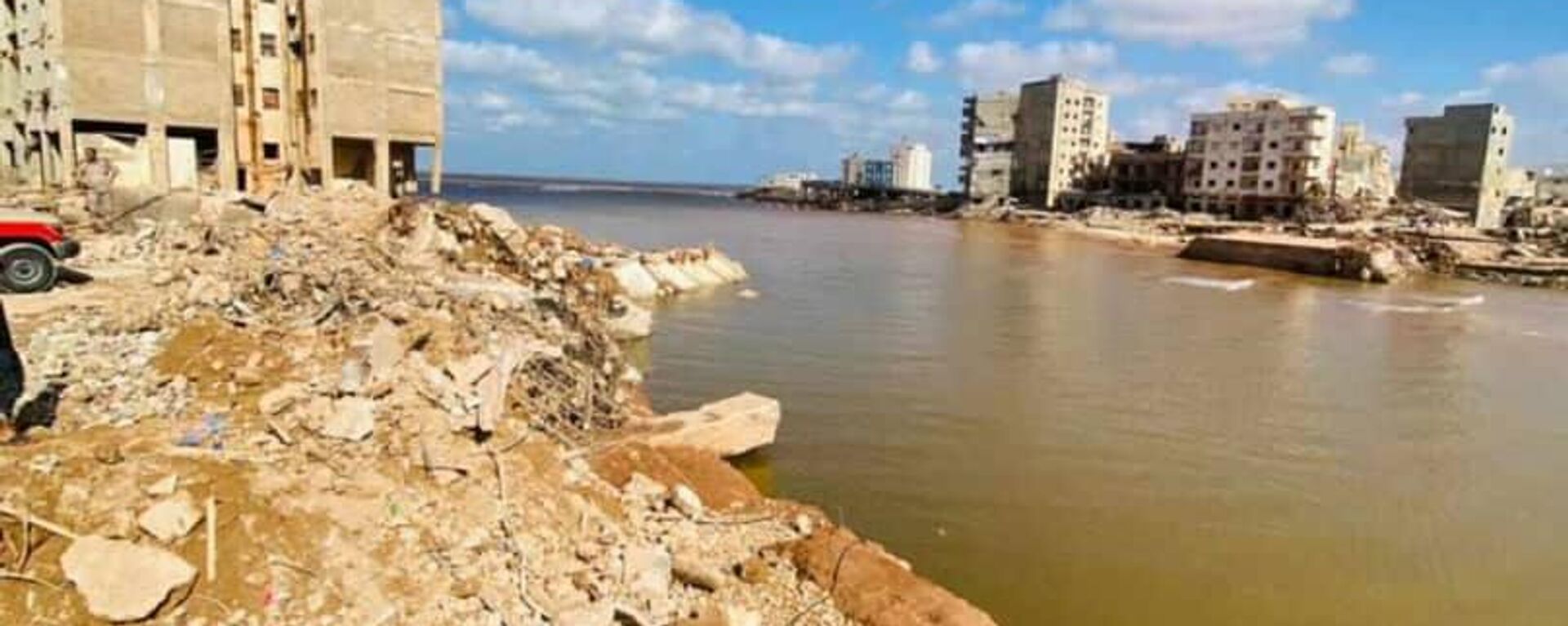 مدينة درنة شرق ليبيا بعد إعصار دانيال المدمر - سبوتنيك عربي, 1920, 01.10.2023
