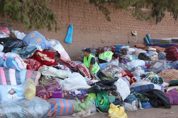 مدنيون في المغرب يجمعون المساعدات لإرسالها للمناطق المنكوبة - سبوتنيك عربي