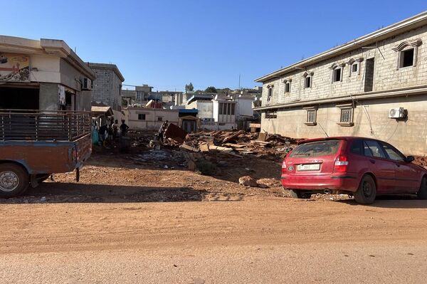 ضاحية البياضة الجبلية إحدى مناطق الجبل الأخضر في ليبيا - سبوتنيك عربي