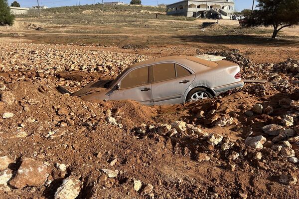 ضاحية البياضة الجبلية إحدى مناطق الجبل الأخضر في ليبيا - سبوتنيك عربي