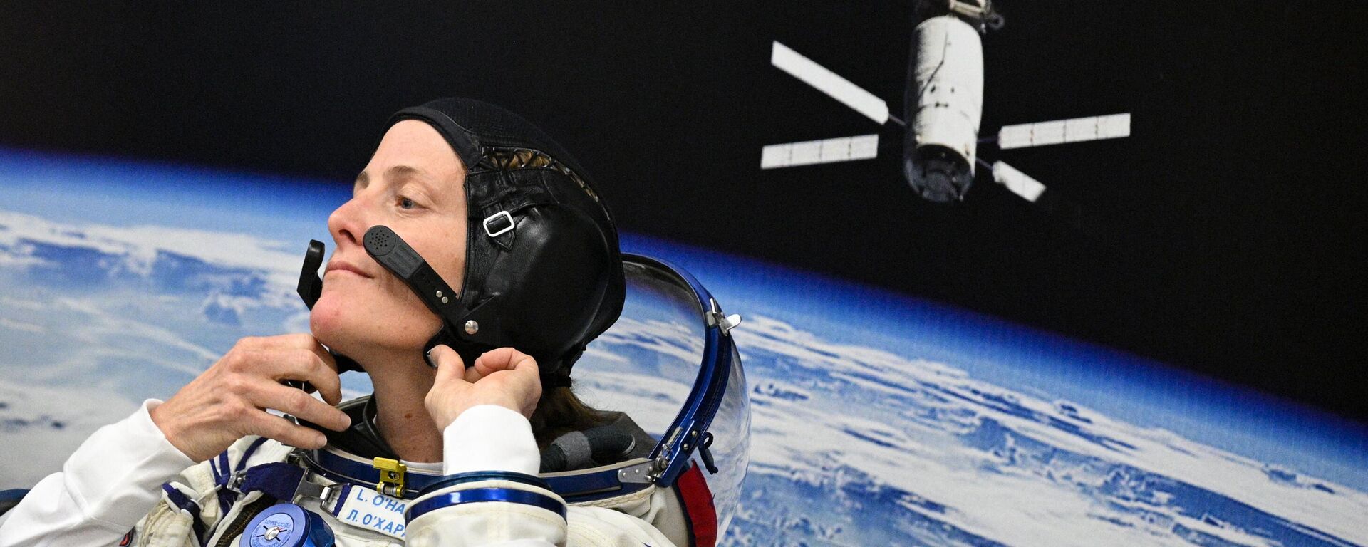 مركبة الفضاء سويوز إم إس-24 التي انطلقت من محطة بايكانور الفضائية إلى الفضاء وعلى متنها رائدي الفضاء الروسيين، أوليغ كونونينكو، ونيكولاي تشوب،  بالإضافة إلى رائد الفضاء من وكالة ناسا، لورال أوهارا - سبوتنيك عربي, 1920, 01.06.2025