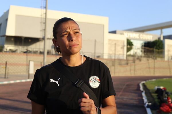 منتخب مصر لكرة القدم للسيدات خلال تدريباتهن - سبوتنيك عربي