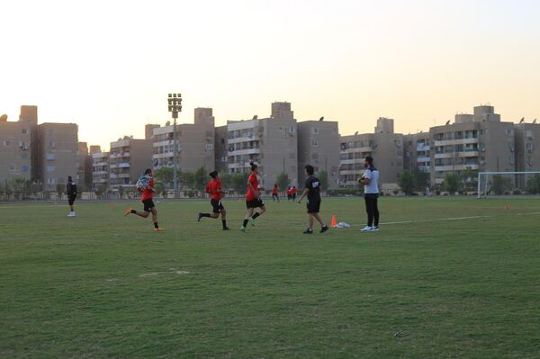منتخب مصر لكرة القدم للسيدات خلال تدريباتهن - سبوتنيك عربي
