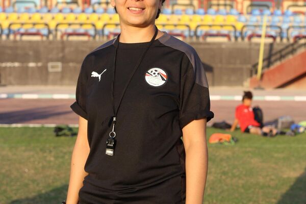 منتخب مصر لكرة القدم للسيدات خلال تدريباتهن - سبوتنيك عربي