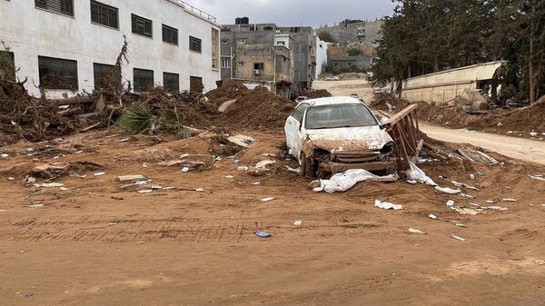 آثار الدمار في درنة الليبية إثر إعصار دانيال - سبوتنيك عربي