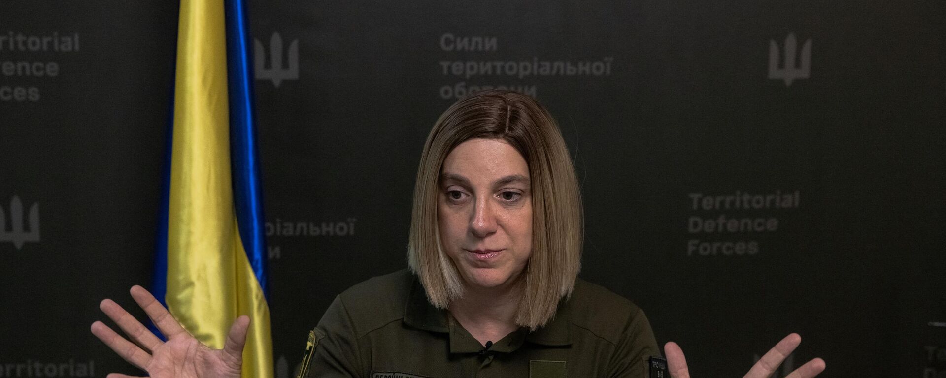 سارة أشتون سيريلو، متحول جنسي، هو المتحدث باسم القوات الأوكرانية - سبوتنيك عربي, 1920, 21.09.2023