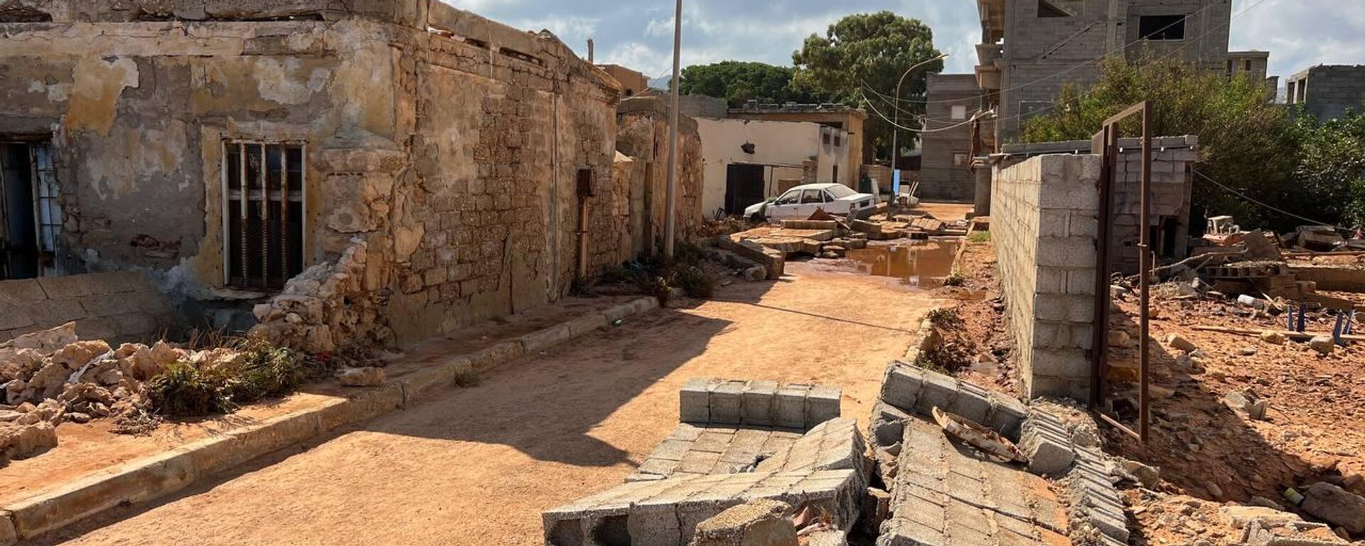 مدينة سوسة في ليبيا تضررت بشكل كبير من إعصار دانيال - سبوتنيك عربي, 1920, 01.10.2023