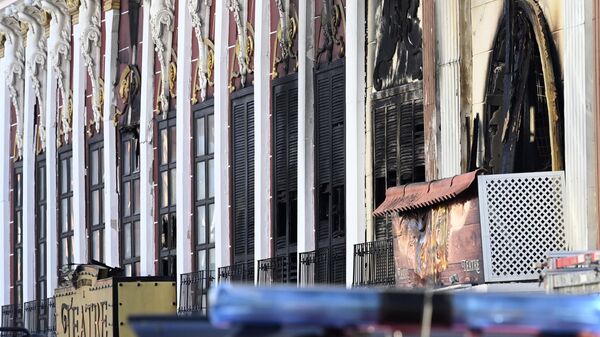 حريق اندلع في ملهى ليلي في مدينة مرسية الإسبانية، أسفر عن مقتل 13 شخصا وفقدان 18 آخرين، 1 أكتوبر 2023 - سبوتنيك عربي