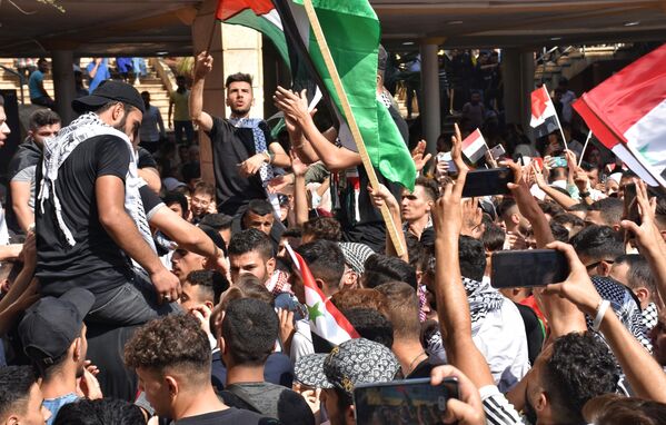 طلاب جامعة حلب يتضامنون مع طوفان الأقصى وينددون بالاحتلال الإسرائيلي
 - سبوتنيك عربي