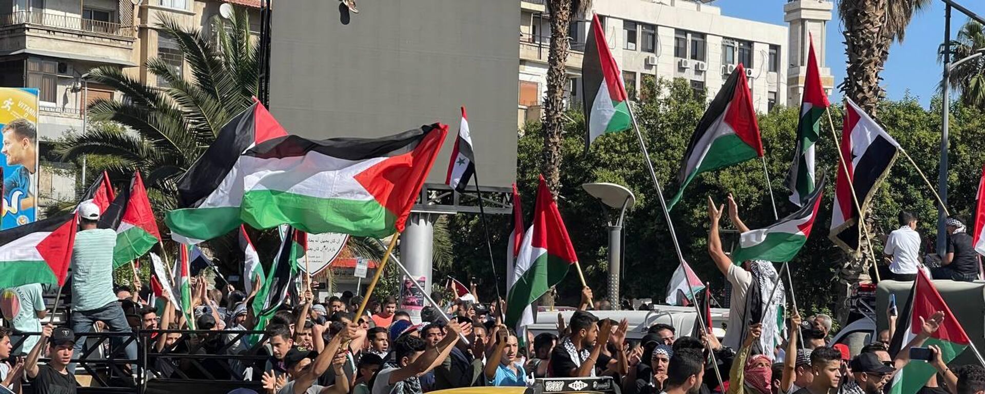 فصائل المقاومة الفلسطينية في دمشق: الحرب البرية على غزة ستشعل كل جبهات دول الطوق - سبوتنيك عربي, 1920, 13.10.2023