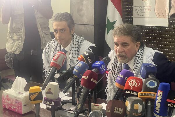 سفراء عرب وأجانب يطالبون من دمشق بوقف العدوان على غزة - سبوتنيك عربي