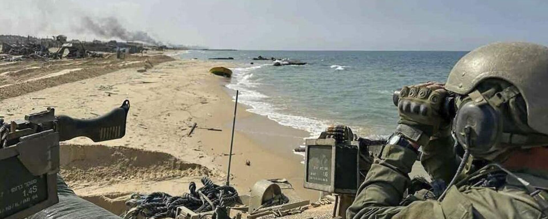 قوات الجيش الإسرائيلي تنشر صورة للعملية البرية في قطاع غزة، 5 نوفمبر 2023 - سبوتنيك عربي, 1920, 08.06.2024