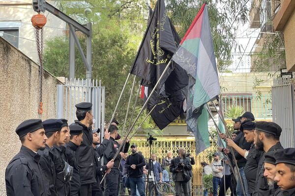 الجهاد الإسلامي تشيع مقاومي طوفان الأقصى إلى مثواهم الأخير بدمشق - سبوتنيك عربي