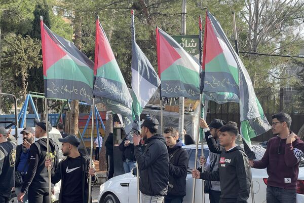 الجهاد الإسلامي تشيع مقاومي طوفان الأقصى إلى مثواهم الأخير بدمشق - سبوتنيك عربي