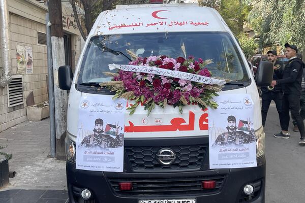 الجهاد الإسلامي تشيع مقاومي طوفان الأقصى إلى مثواهم الأخير بدمشق - سبوتنيك عربي