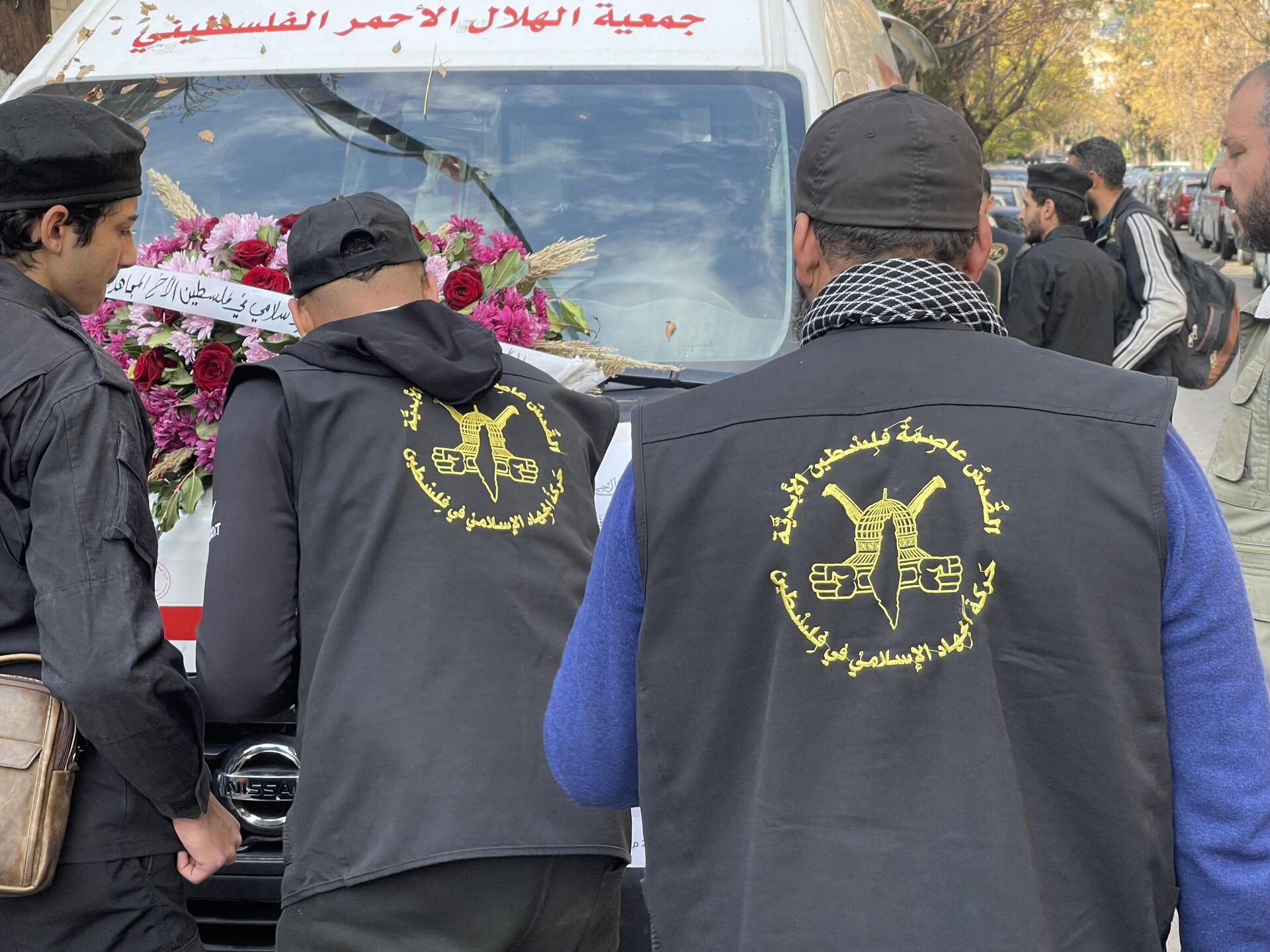 الجهاد الإسلامي تشيع مقاومي طوفان الأقصى إلى مثواهم الأخير بدمشق - سبوتنيك عربي, 1920, 09.12.2023