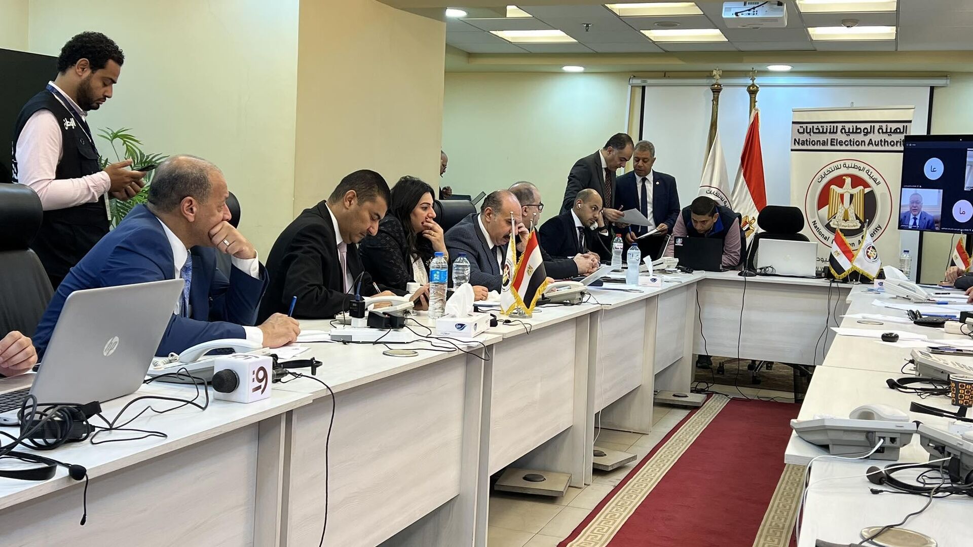 غرفة عمليات الهيئة الوطنية للانتخابات الرئاسية المصرية، 12 ديسمبر/ كانون الأول 2023 - سبوتنيك عربي, 1920, 12.12.2023