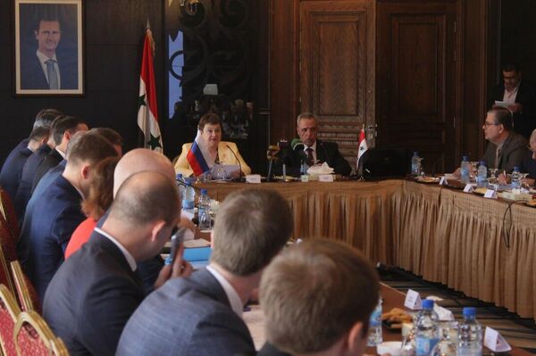 انطلاق أعمال المنتدى الروسي السوري لتطوير التعاون المالي - سبوتنيك عربي