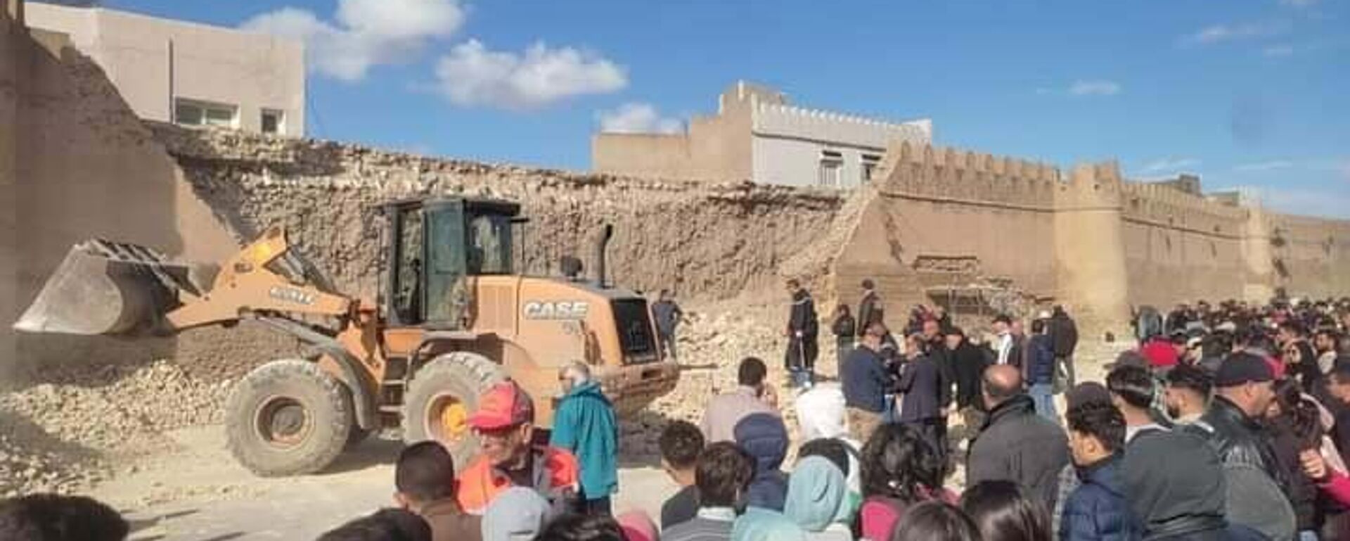 انهيار جزء من سور المدينة العتيقة في القيروان  - سبوتنيك عربي, 1920, 16.12.2023