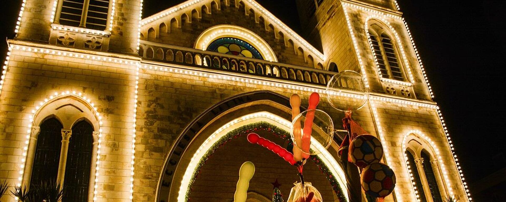 ميلاد اللاذقية يكتنفه الحزن على ضحايا غزة - سبوتنيك عربي, 1920, 24.12.2023