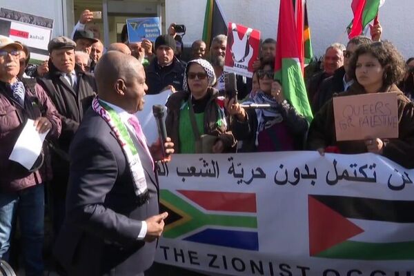 الرابطة التونسية للدفاع عن حقوق الإنسان تتقدم بشكوى ضد إسرائيل ومساندة شعبية لجنوب أفريقيا - سبوتنيك عربي