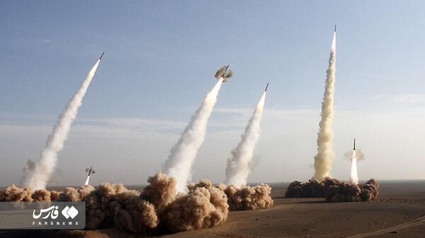 إطلاق صواريخ في إيران - سبوتنيك عربي