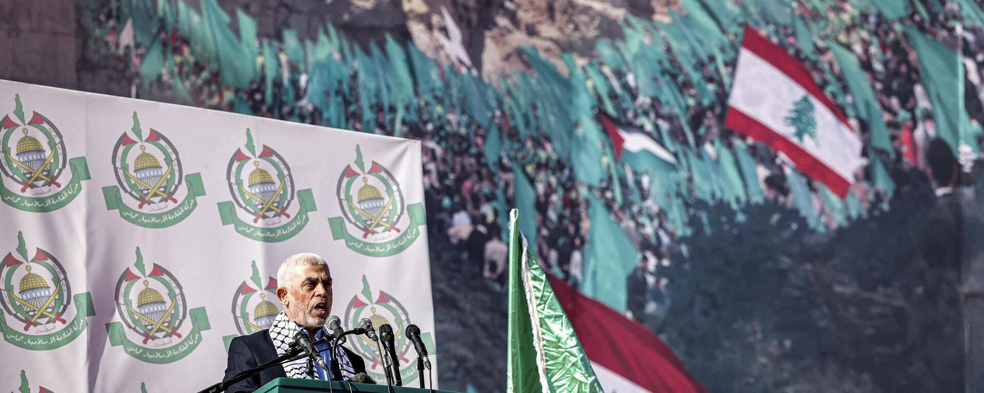 يحيى السنوار، رئيس المكتب السياسي لحركة حماس في قطاع غزة، - سبوتنيك عربي, 1920, 03.07.2024