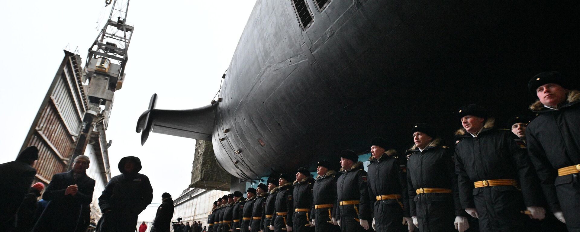إطلاق الغواصة النووية كنياز بوجارسكي في سيفيرودفينسك - سبوتنيك عربي, 1920, 03.02.2024