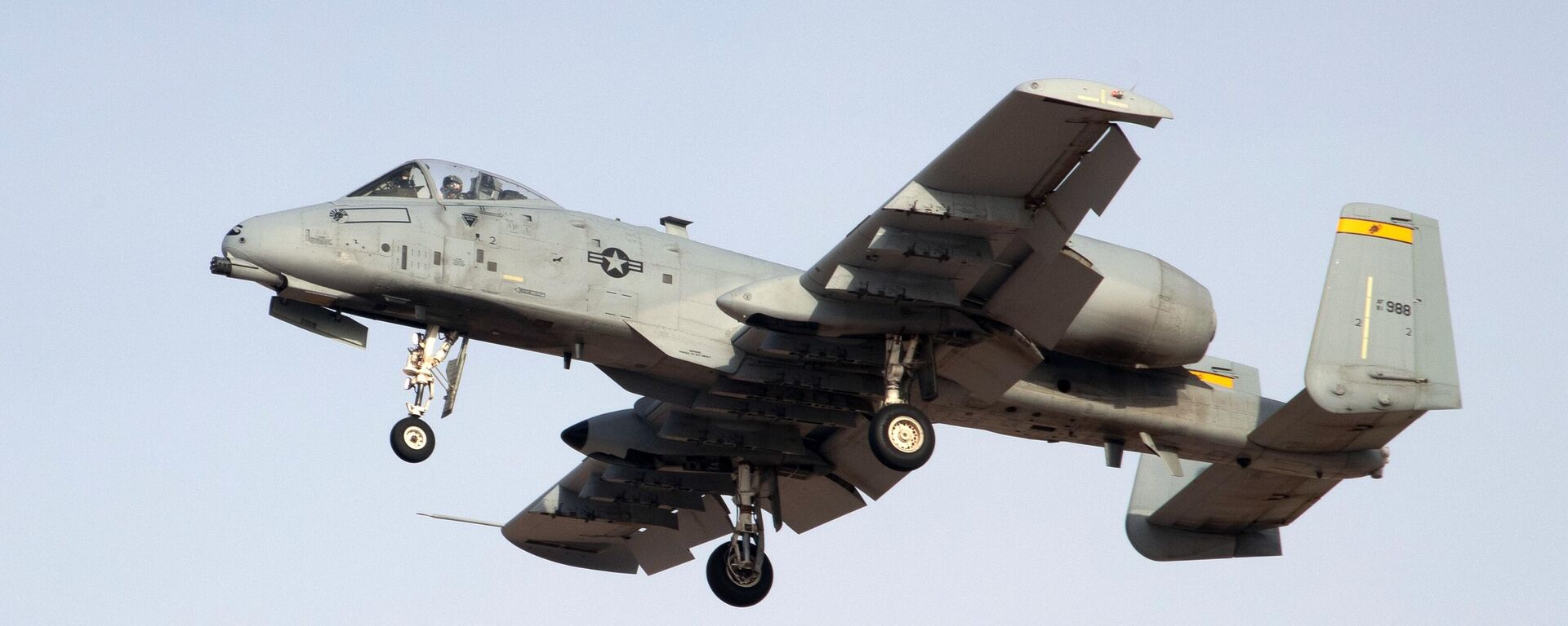 طائرة هجومية أمريكية من طراز إيه-10 ثاندر بولت الثانية  في معرض الدفاع العالمي الثاني في الرياض - سبوتنيك عربي, 1920, 03.04.2026