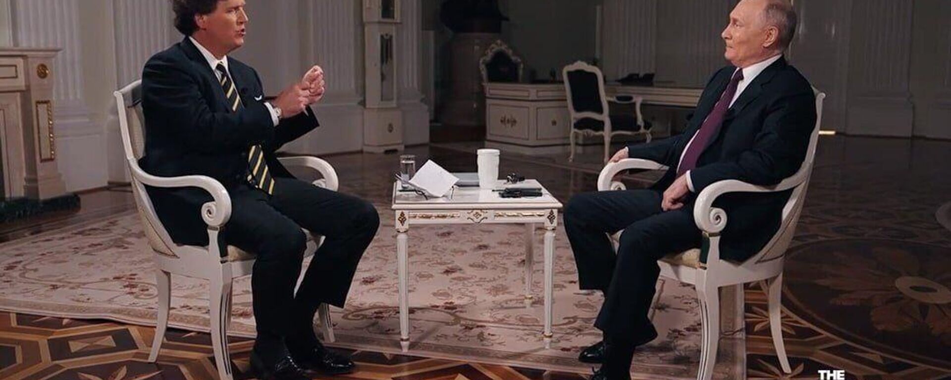 الرئيس الروسي فلاديمير بوتين في مقابلة مع الصحفي الأمريكي تاكر كارلسون، - سبوتنيك عربي, 1920, 12.02.2024