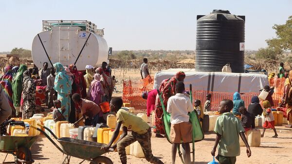 لاجئون سودانيون في تشاد - سبوتنيك عربي