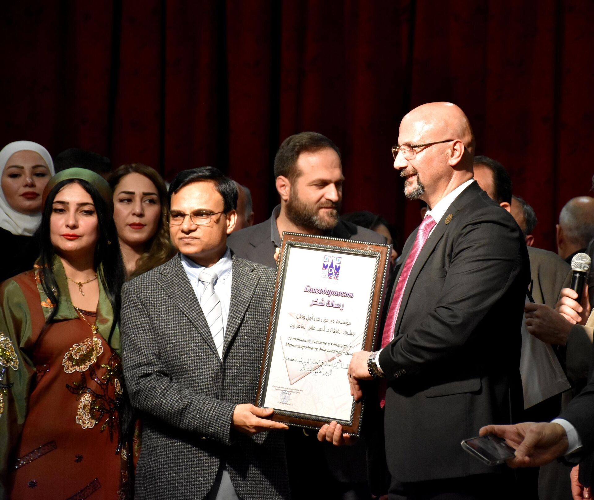 في العيد العالمي للغة الأم.. عناق التراث الروسي والشامي والقوقازي في دمشق - سبوتنيك عربي, 1920, 24.02.2024