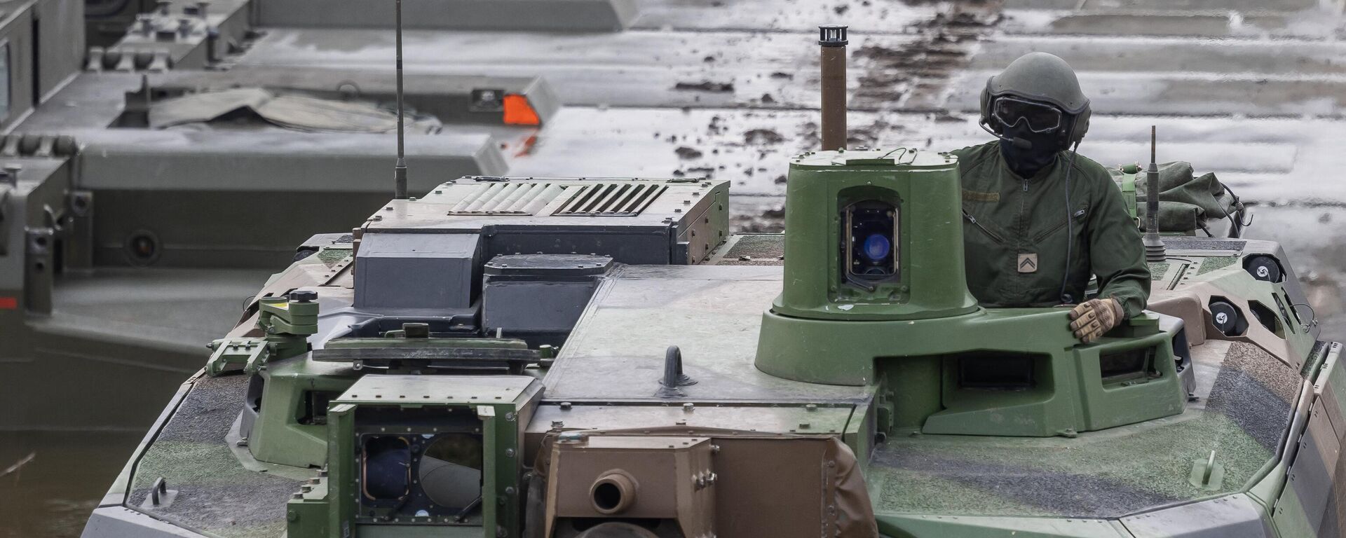 القوات المسلحة الفرنسية خلال مناورة عسكرية التنين-24، وهي جزء من مناورات المدافع الصامد 2024، التابعة لحلف الناتو في كورزينيوو، شمال بولندا، في 4 مارس 2024. - سبوتنيك عربي, 1920, 01.05.2024