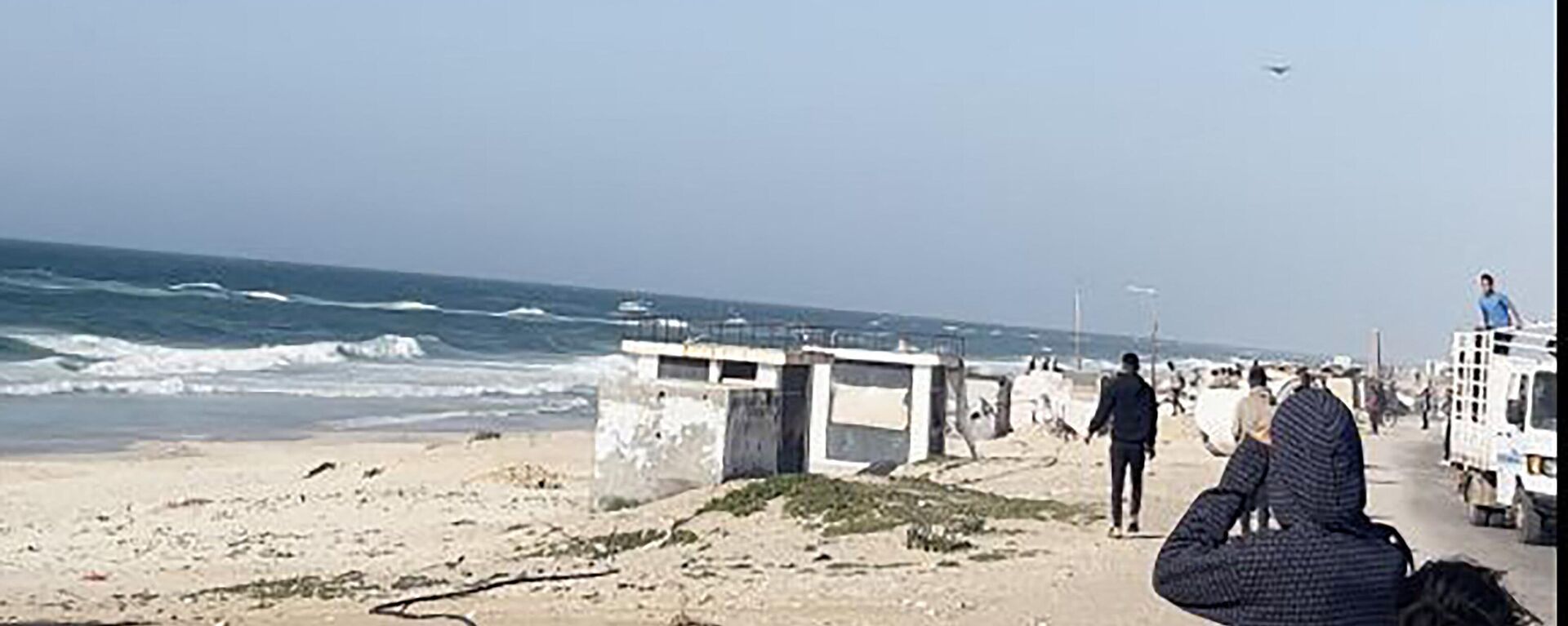 شاطئ غزة - سبوتنيك عربي, 1920, 11.03.2024
