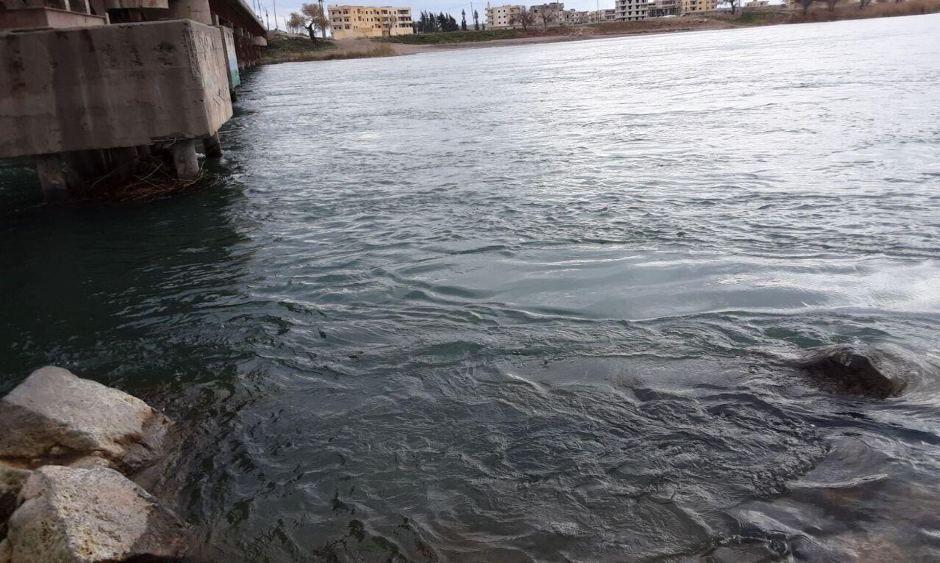 الفرات يتنقس الصعداء بعد ارتفاع منسوبه داخل الأراضي السورية الفرات يتنقس الصعداء بعد ارتفاع منسوبه داخل الأراضي السورية - سبوتنيك عربي, 1920, 10.03.2024